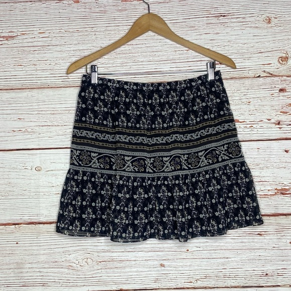 Madewell Artisan Floral Mini Skirt Sz M - Picture 9 of 12